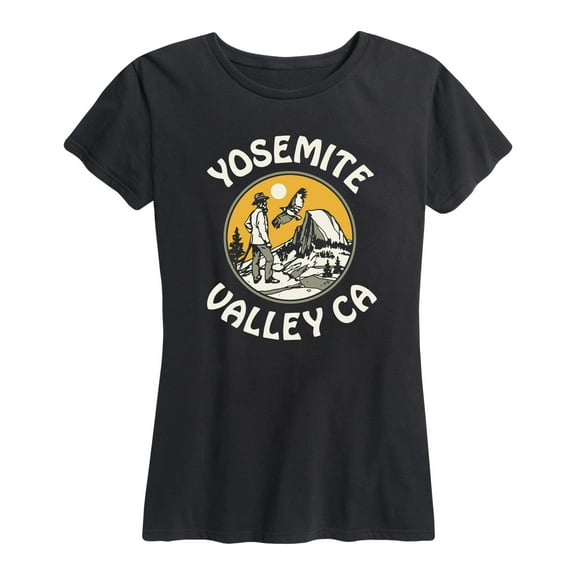 Instant Message - Yosemite Valley - Women's Short Sleeve Graphic T-Shirt