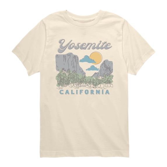 Instant Message - Yosemite - Youth Boys Short Sleeve Graphic T-Shirt