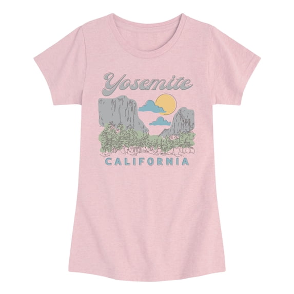 Instant Message - Yosemite Fitted Short Sleeve Graphic T-Shirt
