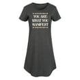 thumbnail image 1 of Instant Message - You Are What You Manifest - Women's Any Way Dress, 1 of 6