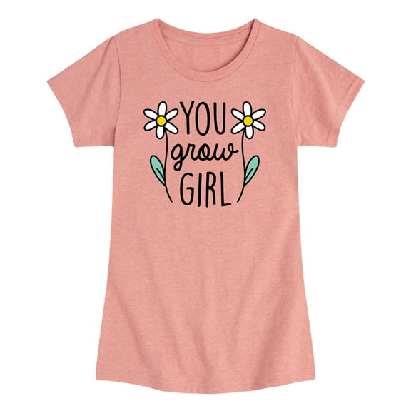 Instant Message - You Grow Girl - Girls Toddler And Youth Short Sleeve T-Shirt