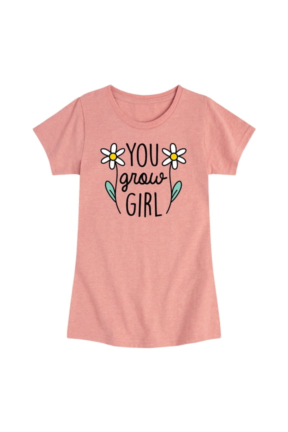 - You Grow Girl - Girls Toddler And Youth Short Sleeve T-Shirt