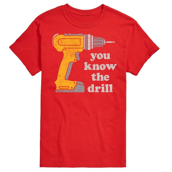 Instant Message - You Know The Drill - Men's Short Sleeve Graphic T-Shirt