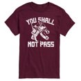 thumbnail image 1 of Instant Message - You Shall Not Pass Short Sleeve Graphic T-Shirt, 1 of 5