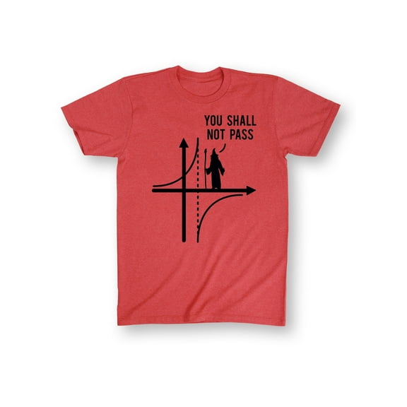 Instant Message - You Shall Not Pass - Men's Short Sleeve Graphic T-Shirt