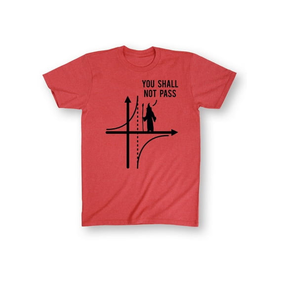 Instant Message - You Shall Not Pass - Men's Short Sleeve Graphic T-Shirt