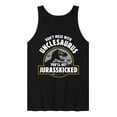 thumbnail image 1 of Instant Message - You'll Get Jurasskicked - Men's Jersey Tank, 1 of 6