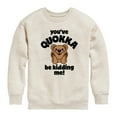 thumbnail image 1 of Instant Message - You've Quokka Be Kidding Me - Toddler & Youth Crewneck Fleece Sweatshirt, 1 of 6