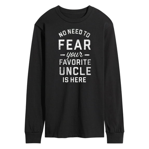 Instant Message - Your Favorite Uncle Is Here - Men's Long Sleeve T-Shirt