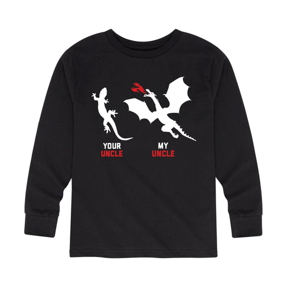 Instant Message - Your Uncle, My Uncle - Toddler And Youth Long Sleeve Graphic T-Shirt