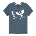 thumbnail image 1 of Instant Message - Your Uncle, My Uncle - Toddler And Youth Short Sleeve Graphic T-Shirt, 1 of 5