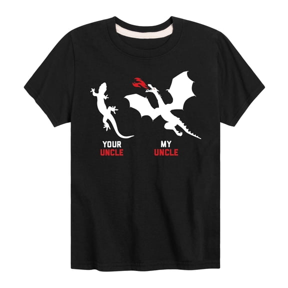 Instant Message - Your Uncle, My Uncle - Toddler And Youth Short Sleeve Graphic T-Shirt