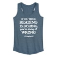 thumbnail image 1 of Instant Message - Youre Doing It Wrong  - Women's Racerback Tank Top, 1 of 6