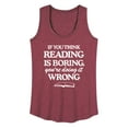 thumbnail image 1 of Instant Message - Youre Doing It Wrong  - Women's Racerback Tank Top, 1 of 6