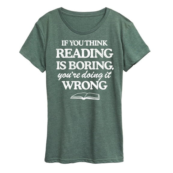 Instant Message - Youre Doing It Wrong - Women's Short Sleeve Graphic T-Shirt