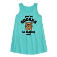 thumbnail image 1 of Instant Message - Youve Quokka Be Kidding Me - Toddler & Youth Girls A-line Dress, 1 of 5