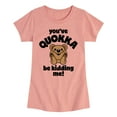 thumbnail image 1 of Instant Message - Youve Quokka Be Kidding Me - Toddler & Youth Girls Short Sleeve Graphic T-Shirt, 1 of 6
