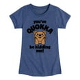 thumbnail image 1 of Instant Message - Youve Quokka Be Kidding Me - Toddler & Youth Girls Short Sleeve Graphic T-Shirt, 1 of 6