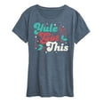 thumbnail image 1 of Instant Message - Yule Got This Christmas - Women's Short Sleeve Graphic T-Shirt, 1 of 6