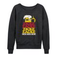 thumbnail image 1 of Instant Message - Zicke Zacke Hoi Hoi Oktoberfest - Women's Lightweight French Terry Long Sleeve Shirt, 1 of 6