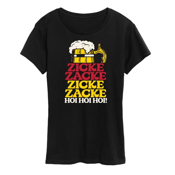 Instant Message - Zicke Zacke Hoi Hoi Oktoberfest - Women's Short Sleeve Graphic T-Shirt