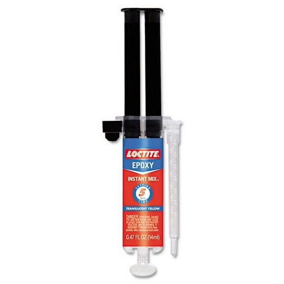 Instant Mix Epoxy, 0.47 Oz, Dries Clear | Bundle of 2 Each