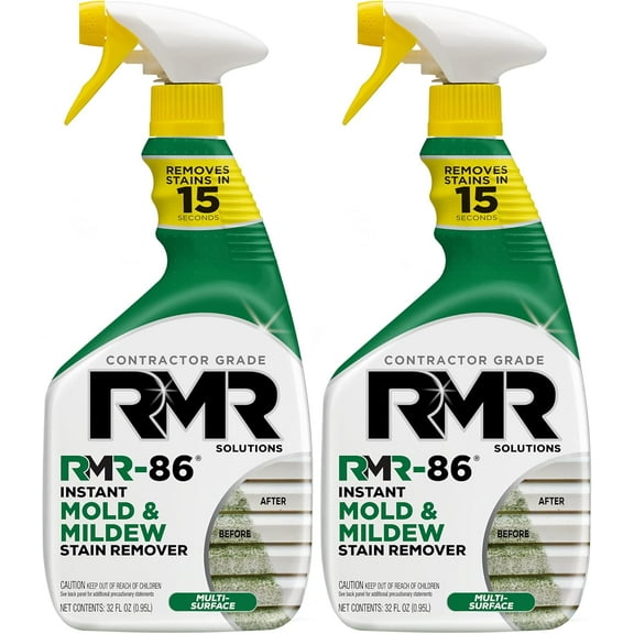 Instant Mold and Mildew Stain Remover Spray - Scrub Free Formula, 30 Fl Oz