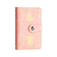 thumbnail image 1 of Instant Money Savings Book with Magnetic Snap Closure, Large Capacity Faux Leather Cash Organizer Wallet, Secure Money Storage Binder for Home, Office and Travel, 1 of 6