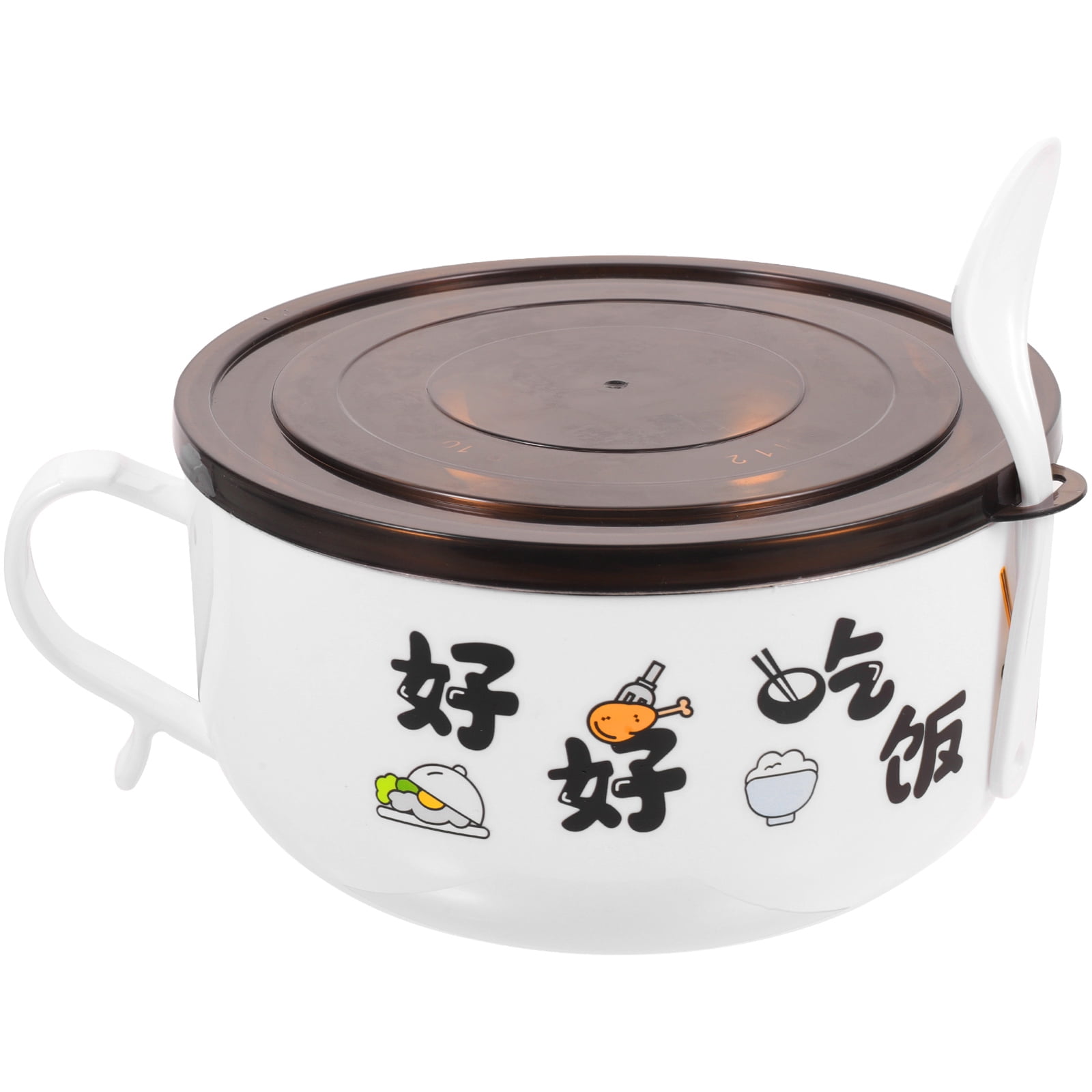 Instant Noodle Bowl Rice Bowls Food Ramen Noodles Cute Stainless Steel