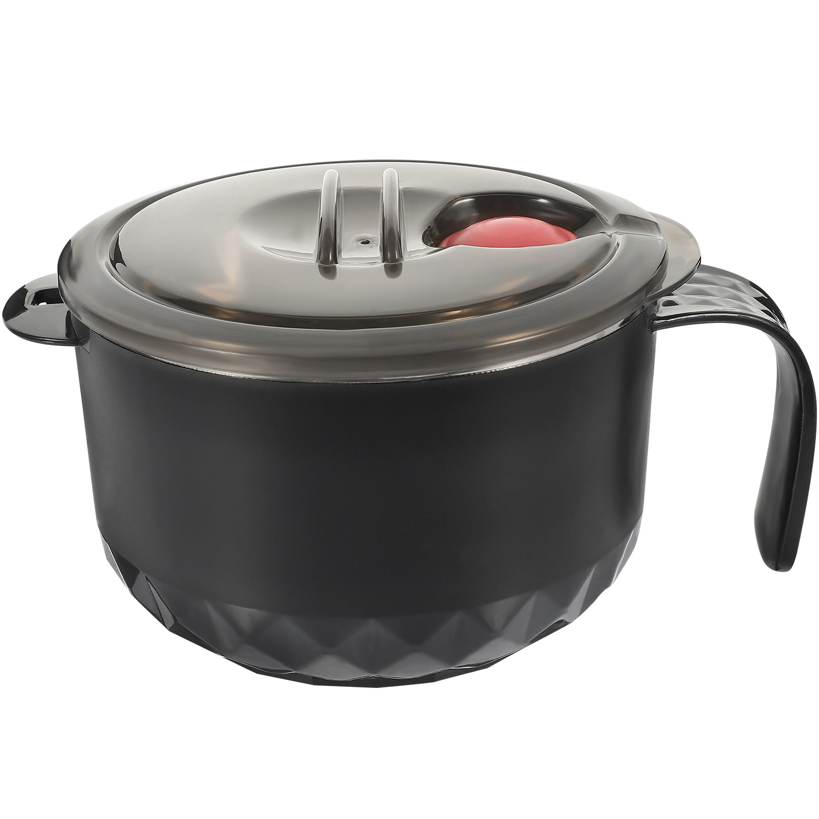 Instant Noodle Bowl Soup Mugs with Handles Lid Student Cover Antiscald