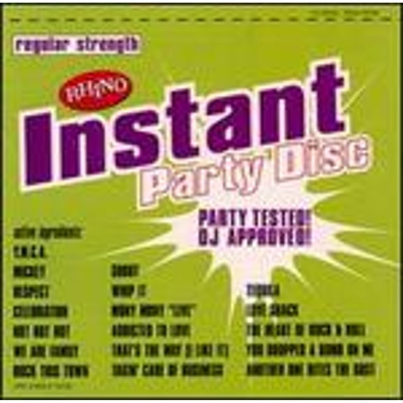 Pre-Owned Instant Party Disc: Regular Strength (CD 0081227570620) by Various Artists
