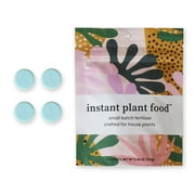 Instant Plant Food by Instant Biologics (4 Tablets) | Houseplant Fertilizer & Indoor Plant Food | Self-Dissolving Tablets that Make Feeding Your Plants a Breeze | 4-3-6 (N-P-K)