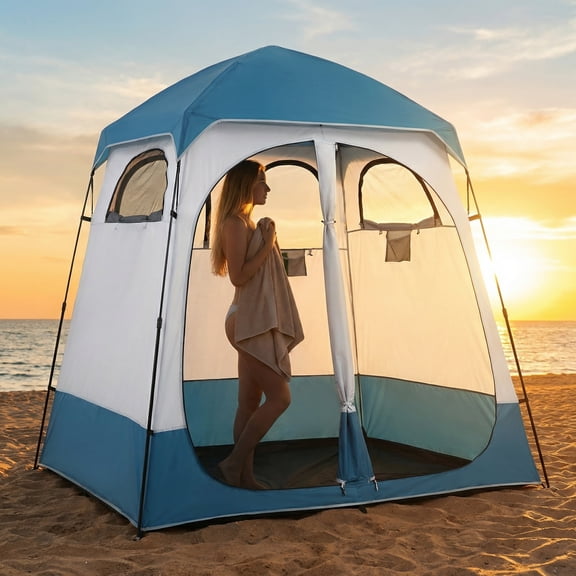 Instant Pop-Up Privacy Tent for Outdoor Camping and Beach Activities