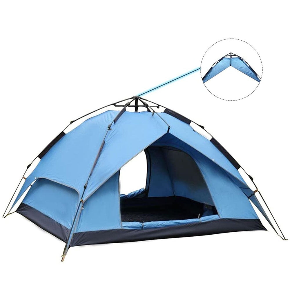 Tyggegummi Overvåge Månens overflade Instant Pop Up Tent Camping Tent 2/3 Person Size Automatic Setup Portable  Durable Tent Waterproof Windproof Rooftop Tents with Rooms for Outdoor  Camping Hiking Mountaineering - Walmart.com