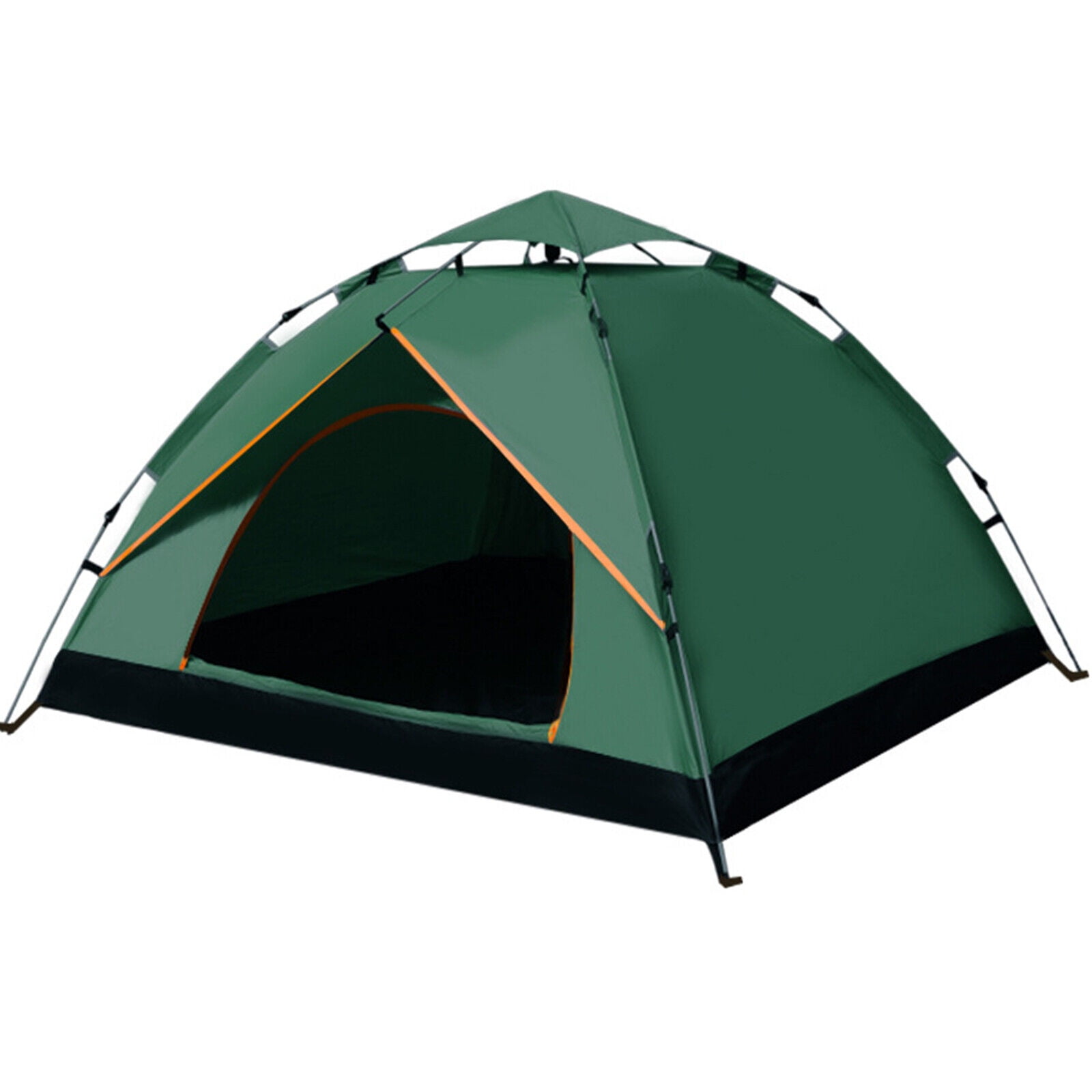 Instant Pop Up Tents for Camping, 3-4 Person Waterproof Camping Tent for  Backpacking, Trip, Hiking, Outing 