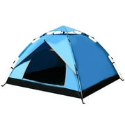 Instant Pop Up Tents for Camping, 3-4 Person Waterproof Camping Tent for Backpacking, Trip, Hiking, Outing