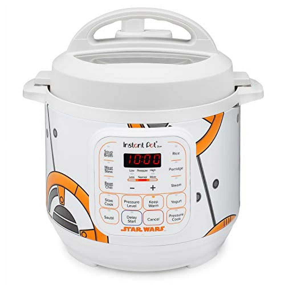 Instant Pot 110 0033 01 3Qt Star Wars Duo Mini 3 Qt. Pressure Cooker White BB 8