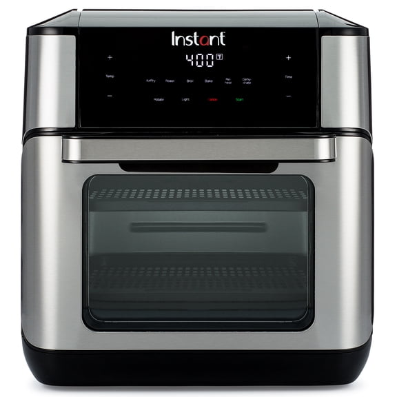 Instant Pot Vortex Plus 10-Quart Air Fryer Oven with 7-in-1 Cooking Functions and Accessories Included, Stainless Steel