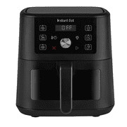 Instant Pot 4QT VORTEX 6-in-1 Mini Air Fryer, Air fry, Bake, Roast, Broil, Dehydrate or Reheat, Black, 4 Quarts