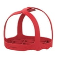 thumbnail image 1 of Instant Pot Bakeware Sling Official Silicone Accessory, Compatible with 6-quart and 8-quart Cookers in Red, 1 of 12