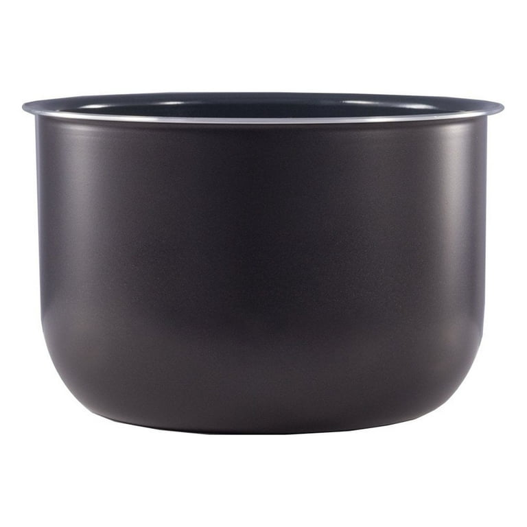 Instant Pot Ceramic Non-Stick Interior Coated Inner Cooking Pot - 3 Quart,  Black 