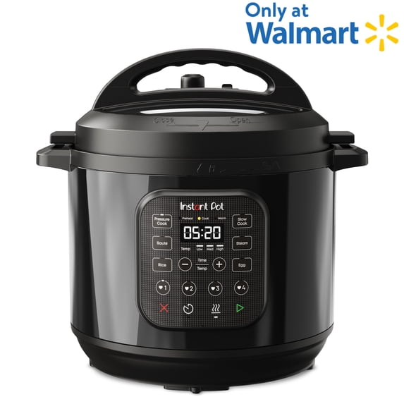 Instant Pot 8Qt RIO Chef Series 7-in-1 Multi-Cooker, Pressure Cook, Slow Cook, & more, Black