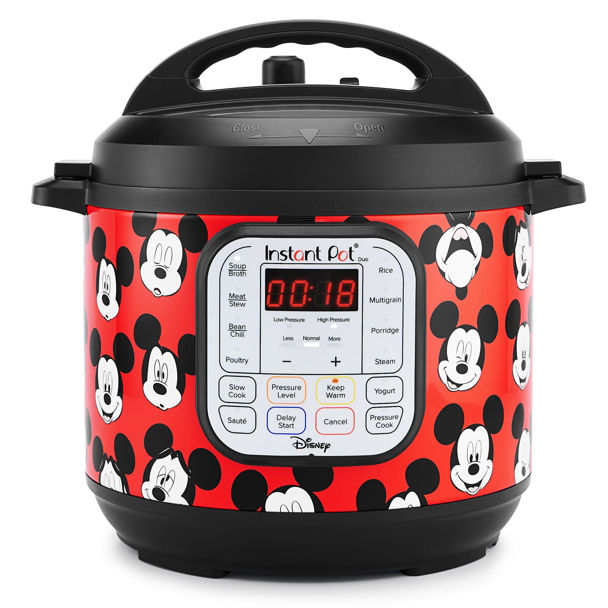 Instant Pot, 6-Quart Duo Electric Pressure Cooker, 7-in-1 Yogurt Maker,  Food Steamer, Slow Cooker, Rice Cooker & More, Disney Mickey Mouse, White 