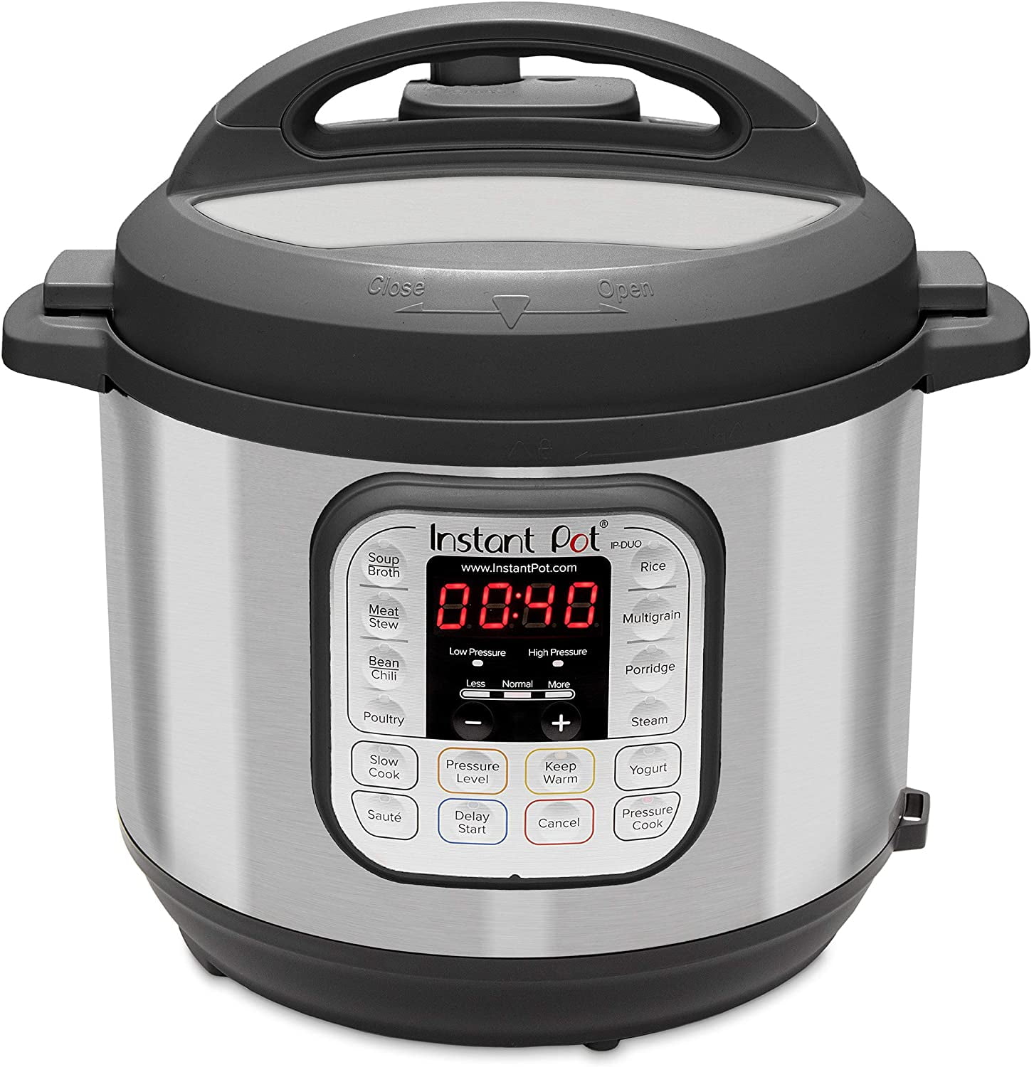 Instant Pot Duo 7-in-1 Electric Pressure Cooker, Slow Cooker, Rice Cooker,  Steamer, Saute, Yogurt Maker, and Warmer, 6 Quart, White, 14 One-Touch  Programs 