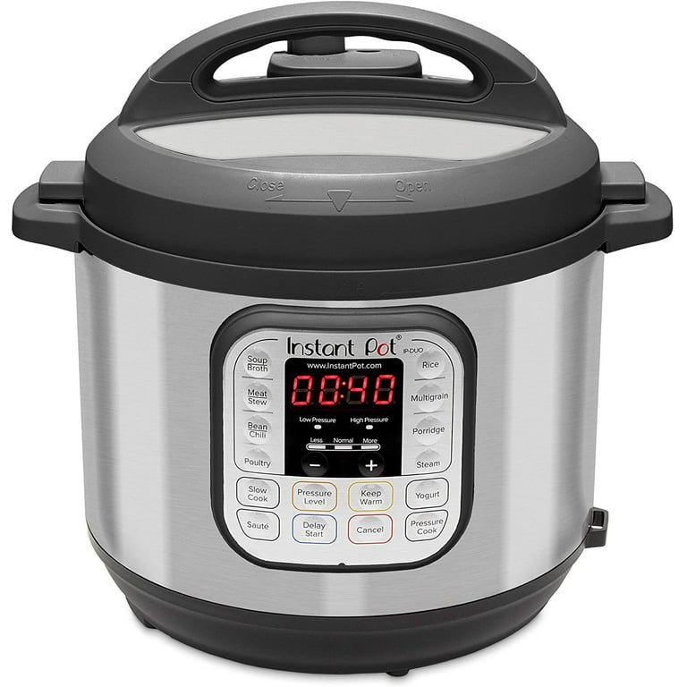  Instant Pot Duo 7-in-1 Electric Pressure Cooker, Slow Cooker,  Rice Cooker, Steamer, Saute, Yogurt Maker, and Warmer, 6 Quart, White