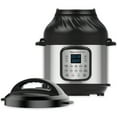 thumbnail image 1 of Open Box Instant Pot Duo Crisp 11-in-1 Air Fryer and Electric Pressure Cooker Combo with Multicooker Lids that Air Fries, Steams, Slow Cooks, Sautés, Dehydrates and More, Free App With 1900 Recipes, 8 Quart, 1 of 9
