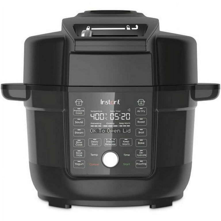 Instant Pot Duo Crisp 6.5 quart with Ultimate Lid Multi Cooker and Air Fryer
