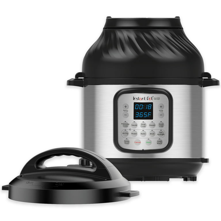 Instant Pot 6qt Duo Crisp 11-in-1 Electric Pressure Cooker with Air Fryer Lid