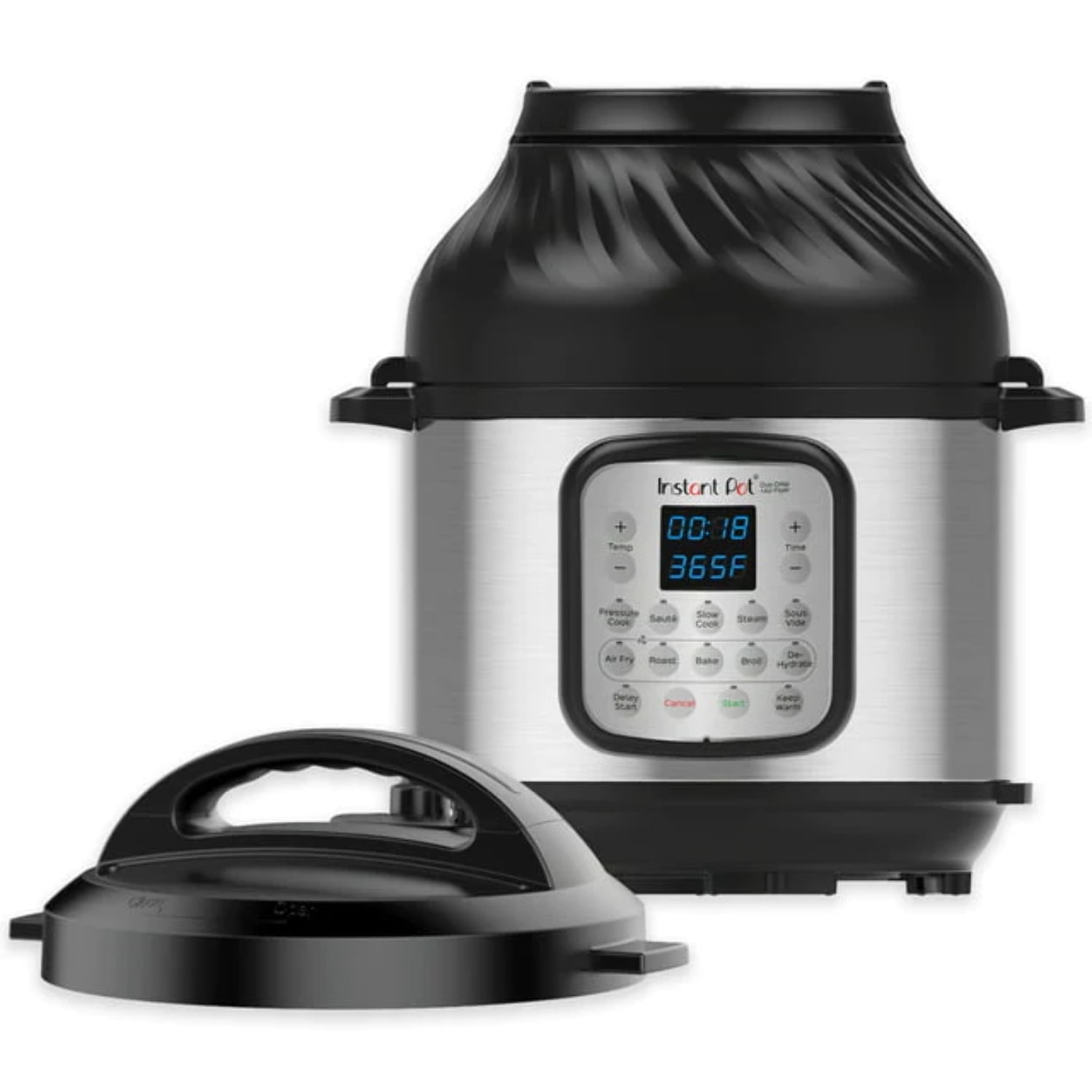 Pressure deep fryer top for home use