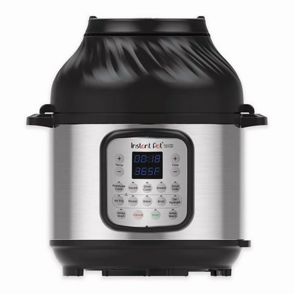 Instant Pot Duo Crisp Stainless Steel 8 qt Pressure Cooker